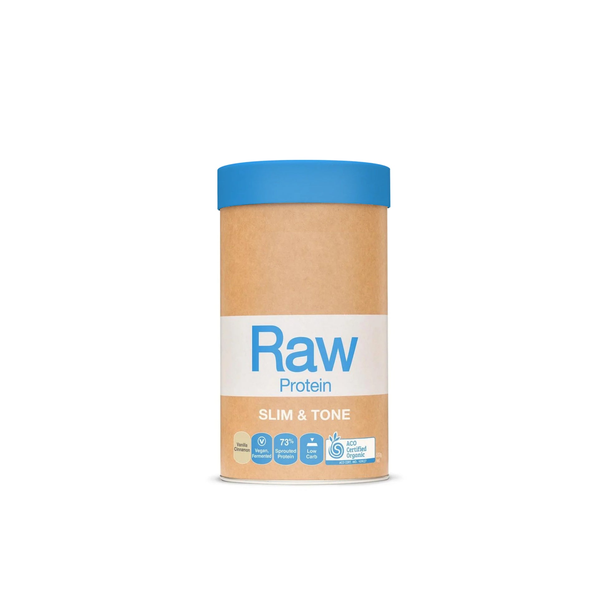 Raw Protein Slim & Tone - Vanilla Cinnamon 500g - Amazonia | MLC Space