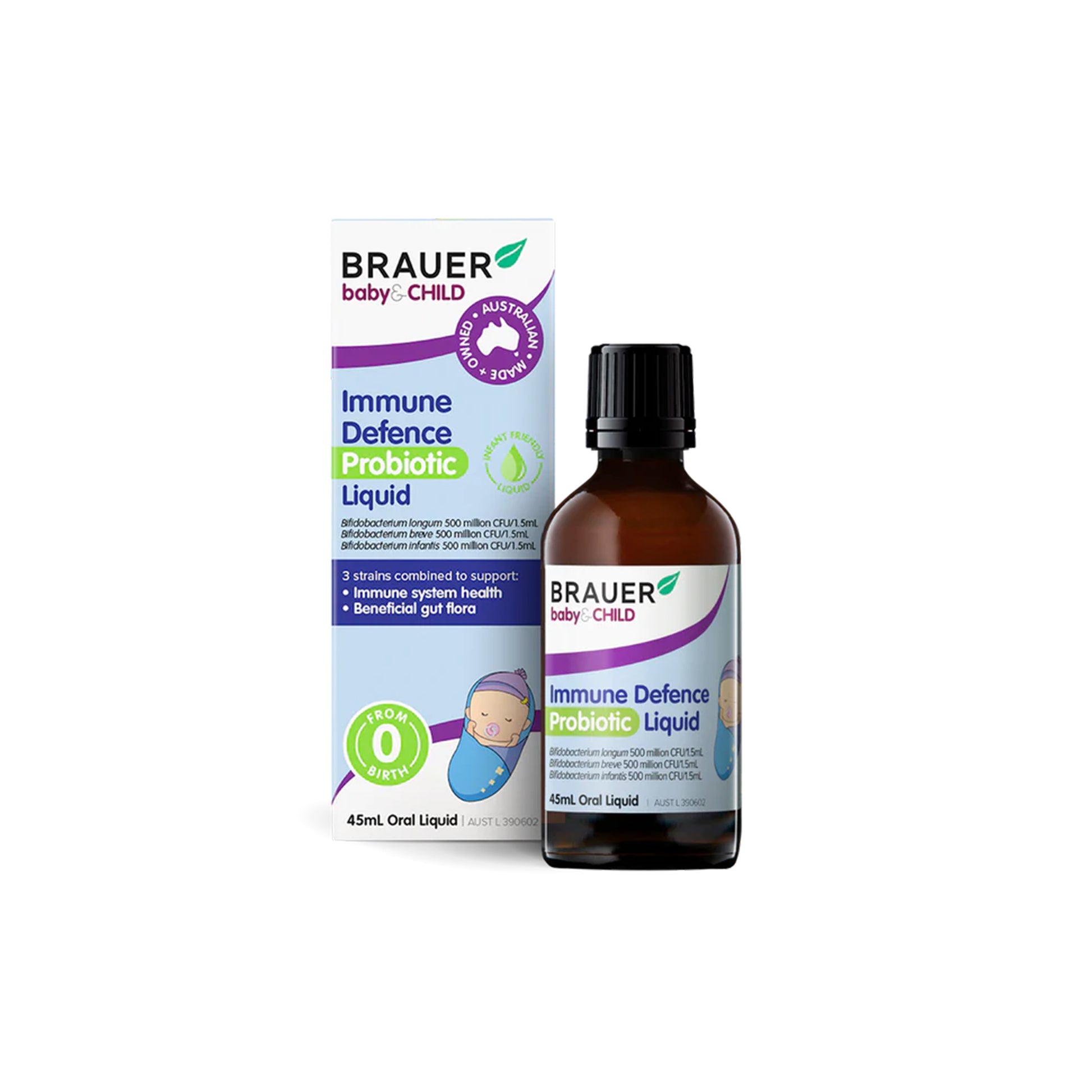 Immune Defence Probiotic Liquid - Brauer | MLC Space