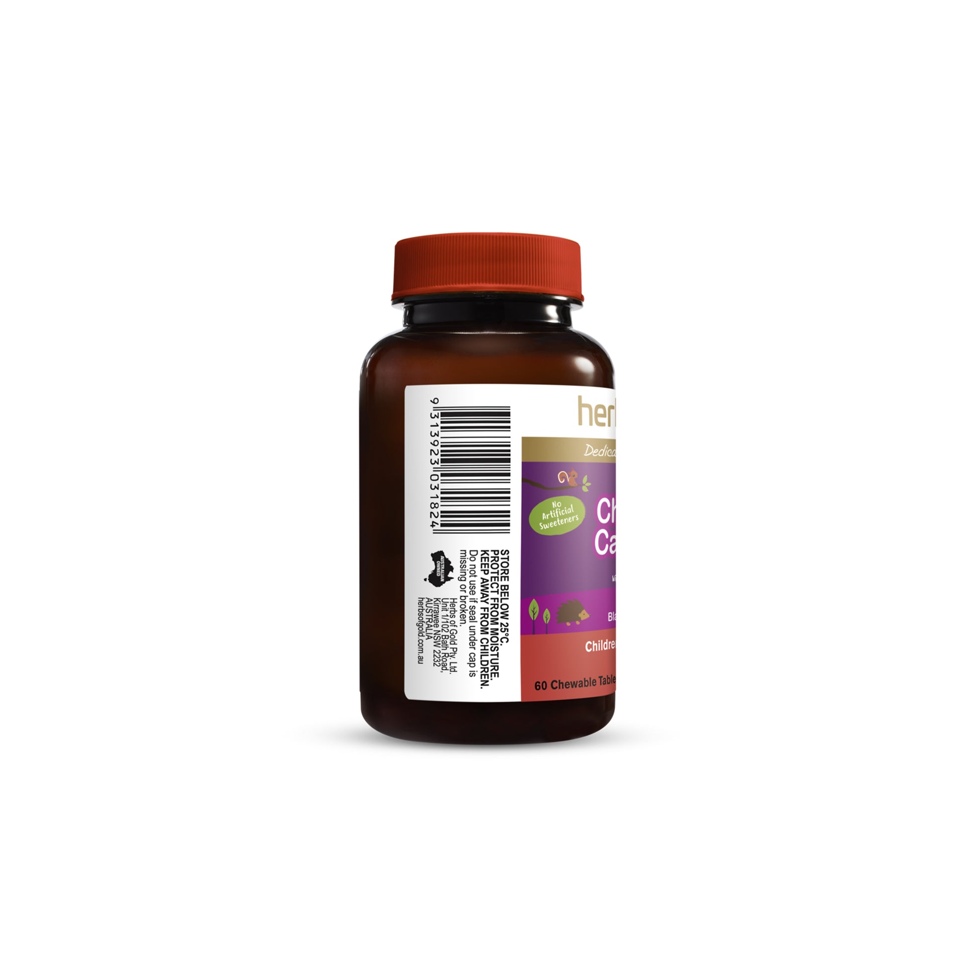 Children's Calm Care - 60 Tablets - Herbs of Gold | MLC Space