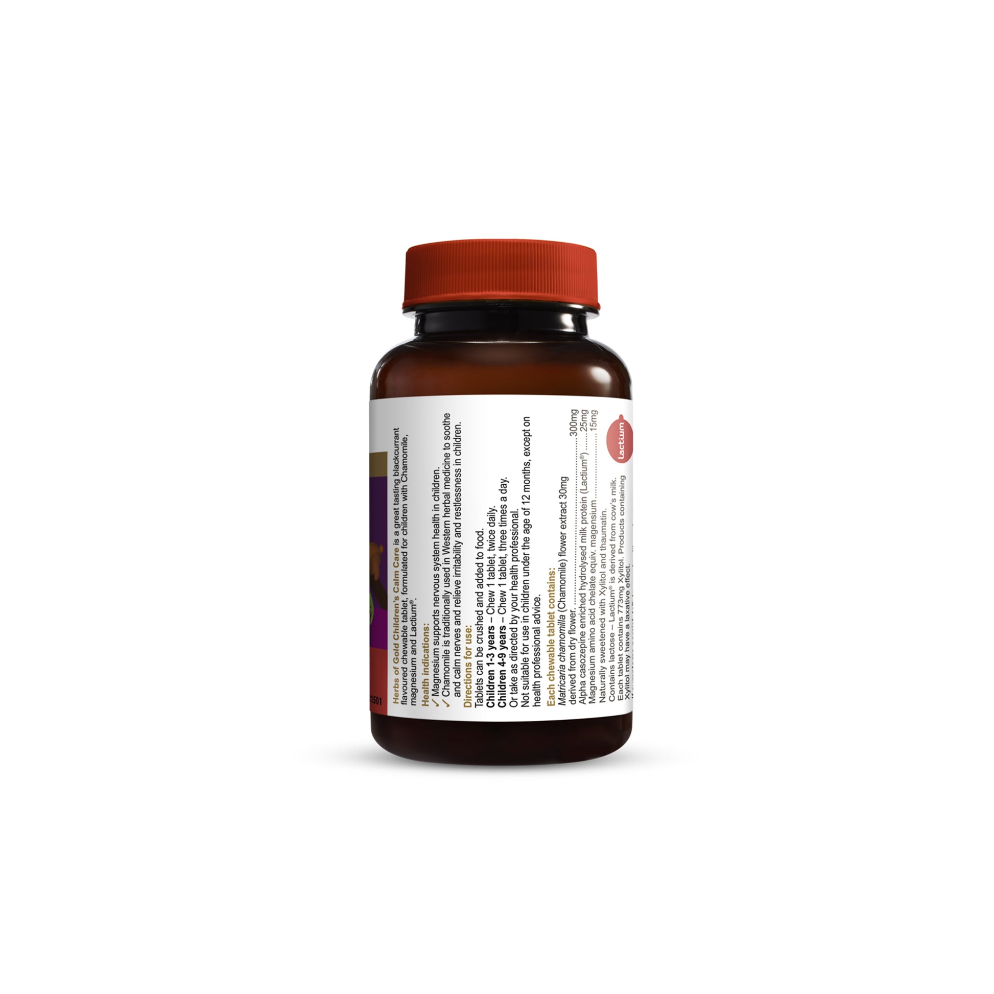 Children's Calm Care - 60 Tablets - Herbs of Gold | MLC Space