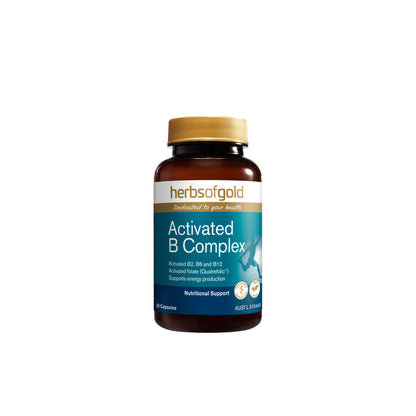 Activated B Complex - 30 Capsules - Herbs of Gold | MLC Space