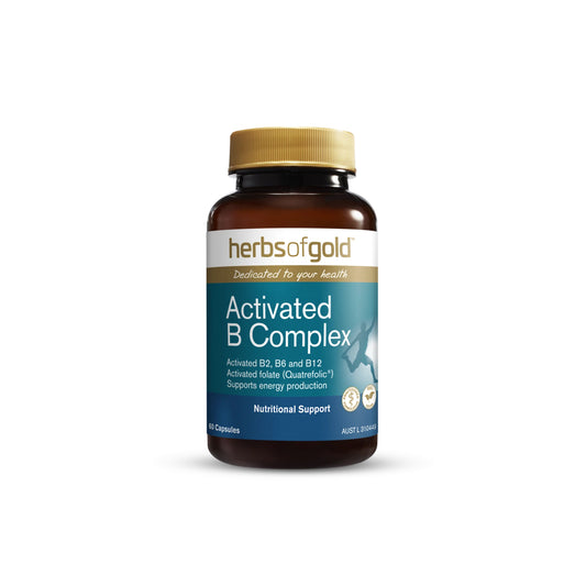 Activated B Complex - 60 Capsules - Herbs of Gold | MLC Space