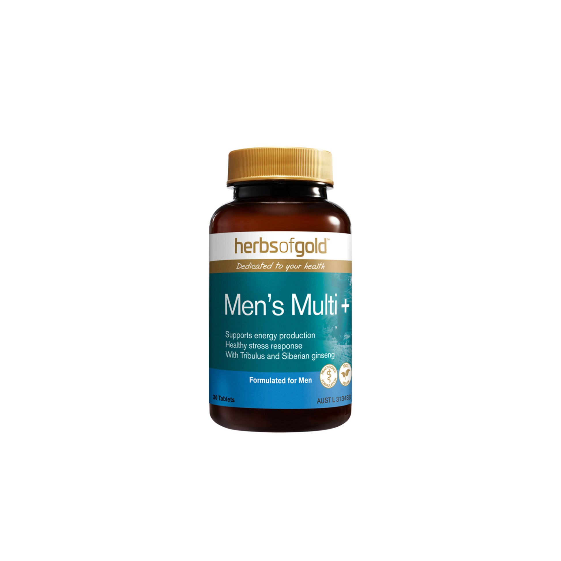 Men's Multi Plus - 30 Tablets - Herbs of Gold | MLC Space
