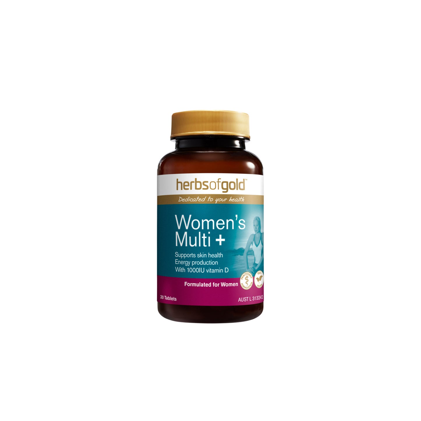 Women's Multi Plus - 30 Tablets - Herbs of Gold | MLC Space