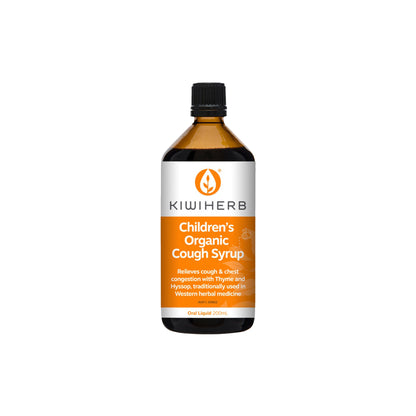 Children's Organic Cough Syrup 200ml - KiwiHerb | MLC Space