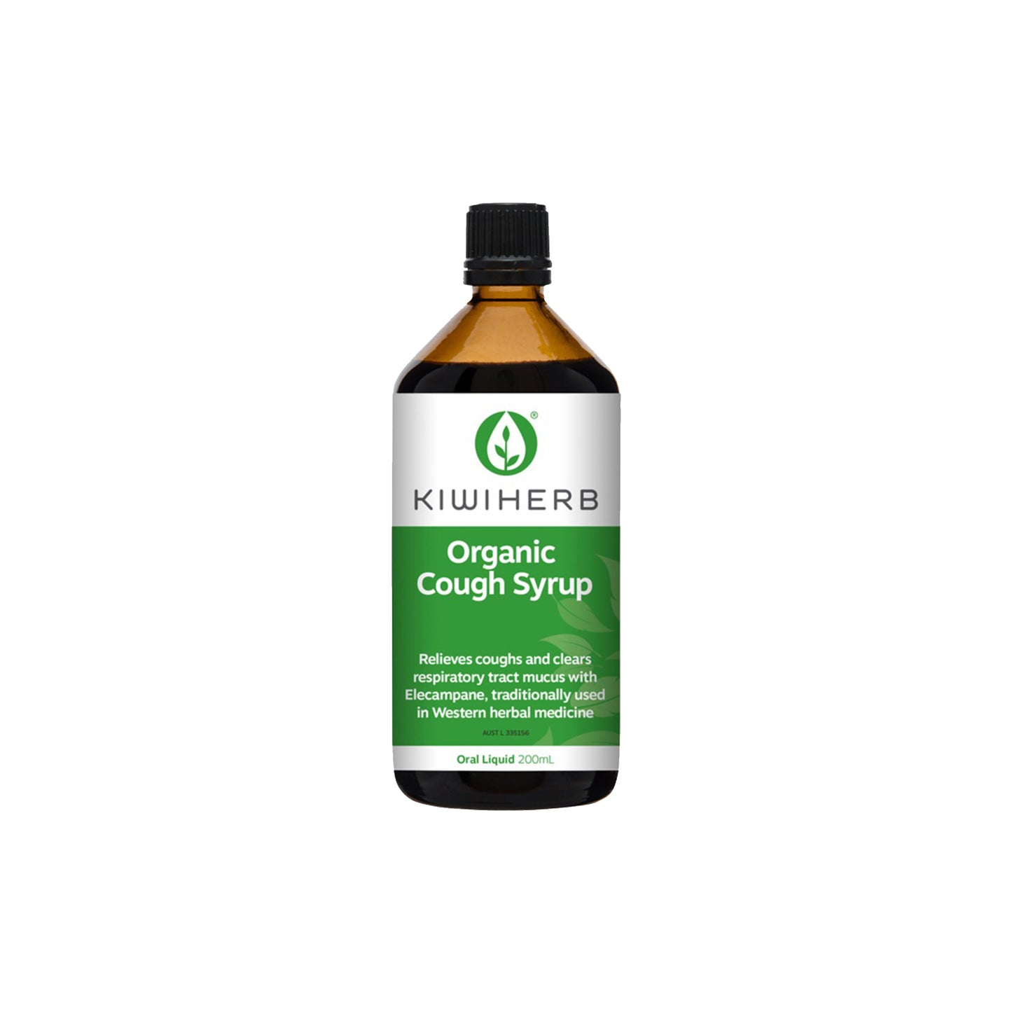 Organic Cough Syrup 200ml - KiwiHerb | MLC Space
